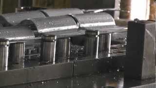 progressive tool pole clamp stamping [upl. by Enilrek]