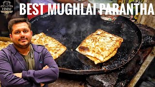 Mughlai Parantha made from DUCK EGG  Kolkata food series ft Nikhil [upl. by Samuella758]