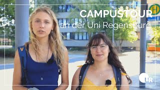 Campustour an der Uni Regensburg [upl. by Novyaj]