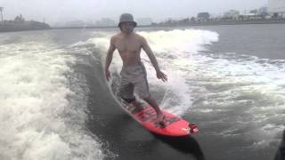 BREG FUSION Knee Brace Surfing MCLinjury WaveRiding 1min14sec [upl. by Quickel]