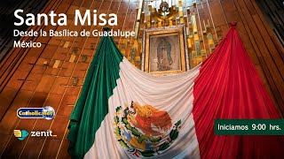 Misa de hoy desde la Basílica de Guadalupe 🇲🇽 Lunes 14octubre2024 900 hrs [upl. by Llehsram745]