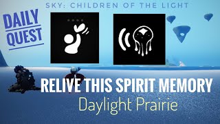 Relive this spirit memory from Daylight prairie  Sky daily quest [upl. by Mulvihill]