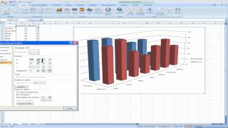 Criar Gráfico 3D no Excel 2007  Básico [upl. by Keily751]