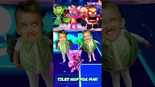 Pink Fong Exe VS Inside Out 2 VS Coffin Dance Tiles Hop viral song trending shorts [upl. by Namyh]