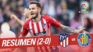 Resumen de Atlético de Madrid vs Getafe CF 20 [upl. by Caron]