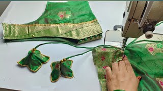 Stylish blouse design cutting and stiching [upl. by Annet]