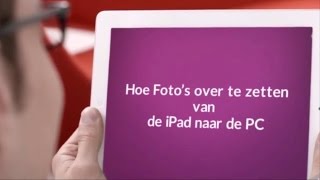 Hoe Foto’s over te zetten van de iPad naar de PC [upl. by Fayth]