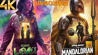 🔴unboxing steelbook disney LOKI ET MANDALORIAN  vague 1 [upl. by Richlad169]