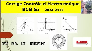 Corrige Contrôle électrostatique BCG 20242025 [upl. by Yankee]