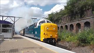 Best of the Class 55 quotDelticquot in Scotland with Thrash [upl. by Yuh]