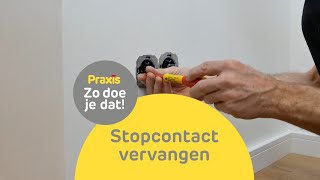 Hoe vervang je een stopcontact  Zo doe je dat  Praxis [upl. by Luzader321]