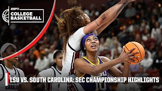 SEC CHAMPS CROWNED 👑 LSU Tigers vs South Carolina Gamecocks  Full Game Highlights [upl. by Anesor]