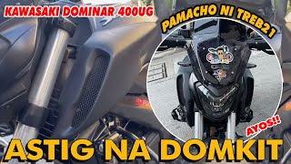 DOMKIT for Kawasaki Dominar 400  Upgrade for Dominar 400  Easy Installation Tank Kit Fairings [upl. by Assadah43]