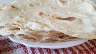 Тортилья рецепт  Как приготовить тортилью из муки Homemade Flour Tortillas [upl. by Havstad]