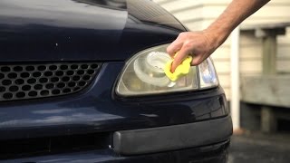 CRC Headlight Doctor  Restores Headlight Lenses [upl. by Notnert]