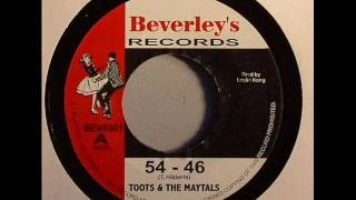 TOOTS AND THE MAYTALS  5446 WAS MY NUMBER  DUB VERSION VERSION DUB [upl. by Hsemar]