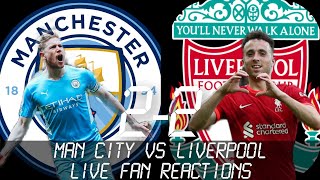 Man City 22 Liverpool FC Sunday April 10th 2022 LIVE Fan Reactions ⚽️⚽️⚽️ [upl. by Rizika96]