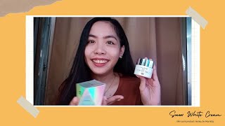 SNOW WHITE CREAM REVIEW  ABC SHOP x iMariella [upl. by Benco47]