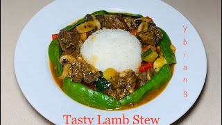 LAMB STEW  Easy Lamb Vegetables Stew  Lamb Stew Recipe YbiangPagliaro [upl. by Yerga37]