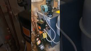 Wel McCain boiler startup boiler hvac plumbing hvaccontractor [upl. by Ocinemod200]