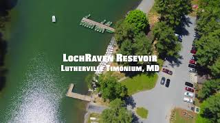 Loch Raven Reservoir  Lutherville Timonium MD  4K Drone Video [upl. by Irakab]