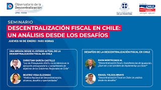 Seminario Descentralización fiscal en chile un Analisis desde los desafíos  UFROMEDIOS [upl. by Liebman828]