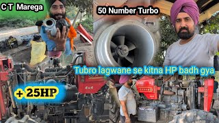 Turbo ke liye kaam chaalu swaraj855 44 Turbo kqun si lgani h Turbo Baap j swaraj [upl. by Berenice354]