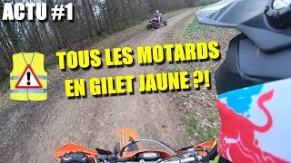 Le gilet jaune bientôt obligatoire pour rouler en moto  ACTU 1 [upl. by Lilly]