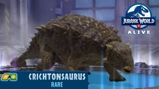 Crichtonsaurus Rare Unlocked  Jurassic World Alive S2 [upl. by Thier944]