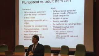 Stem Cells Current reality and future promise by Prof Michael Pepper [upl. by Eanod]