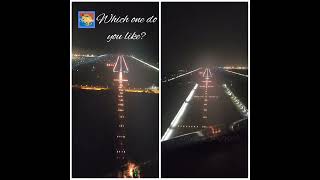 Cochin airport landing both runways comparison [upl. by Enived]