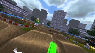 Edmonton Avenue Park Helmet Cam  MX Simulator Throwback [upl. by Schmeltzer582]