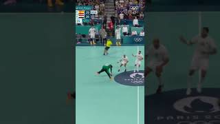 The Spain vs Egypt mens handball quarterfinal match at Paris2024 had us on the edge of our seats [upl. by Syst]