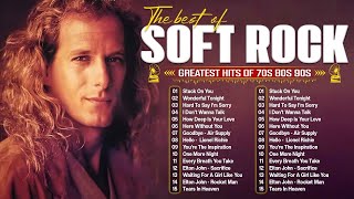 Soft Rock Songs 70s 80s 90s Full Album  Michael Bolton Rod Stewart Phil Collins Bee Gees Lobo [upl. by Tartaglia]