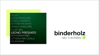 binderholz legno pressato [upl. by Le]