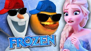 Annoying Orange  Storytime Frozen [upl. by Htebazila]