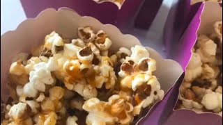 Caramel popcorn🍿10 dakikada hazır🤩Karamelli patlamış mısır🍿denemeniz gereken bir lezzet😍 shorts [upl. by Zeuqram446]