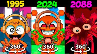 360° VR Incredibox Sprunki 1995 vs 2024 vs 2088  Oren [upl. by Hett]