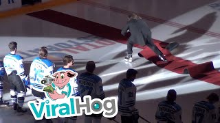 O Canada anthem fail  ViralHog [upl. by Nolrev]