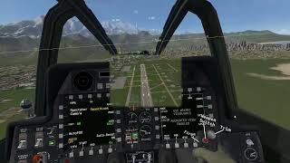 VTOL VR Helicopter Autorotation Landing [upl. by Etnovaj]