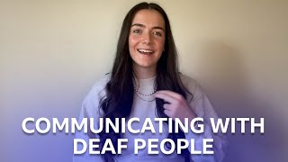 A Guide On How To Communicate Better With Deaf People  BBC The Social [upl. by Langham662]