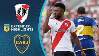 River Plate vs Boca Juniors Extended Highlights  Argentina LPF  CBS Sports Golazo [upl. by Lav]