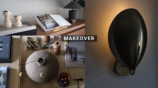 EXTREME LIVING ROOM MAKEOVER  BUDGET amp RENTAL FRIENDLY  DIYS  STYLING TIPS  MORE  SIGNED ANDREA [upl. by Earized]