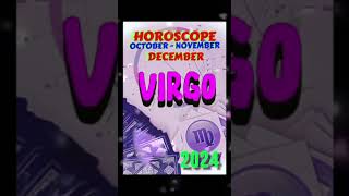 astrology VIRGO october november december 2024 JOB horoscope shorts future forcast astro [upl. by Sabina965]