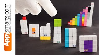 Count from 11 to 20 with DIY Numberblocks Magnetic Cubes for Kids [upl. by Akinehs]