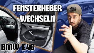 Fensterheber wechseln E46 AnleitungTutorial  BMWFarid [upl. by Haneen]