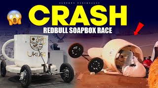 Redbull SoapBox Race Hyderabad  CRASH  UKUSA  Sandeep Nadimpalli  Telugu [upl. by Garvin]