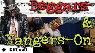 Beggars amp HangersOn · Slashs Snakepit Guitar Lesson  Cover  Tab [upl. by Varney]