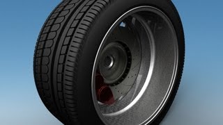 Rhino V5  Modeling an Automotive Tire [upl. by Nitnilc]