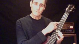 How Deep Is The Ocean solo 7 string guitar [upl. by Denyse]